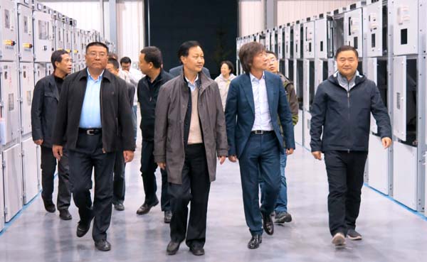 寧波菲仕公司總裁任文杰一行赴長城電工參觀交流，共探技術創新合作新機遇